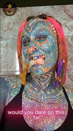 Meet the World’s Most Tattooed Woman 🖋️🔥
