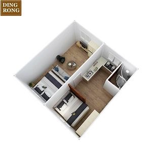 [Hot Item] Assembly China Mobile Fab House Prefabricated Pre Fab Homes