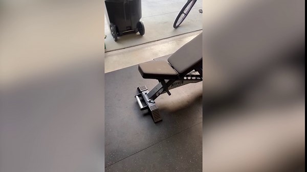 King Kong FID Adjustable Weight Bench - Multi-Functional Workout Bench with Flat, Incline & Decline Positions