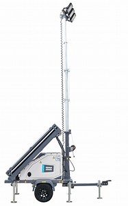 [Hot Item] Solar-Powered Atlas Copco Hilight MS4 for Sustainable Lighting Solutions