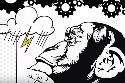 « Le syndrome du singe, métaphore de la routine d’entreprise »