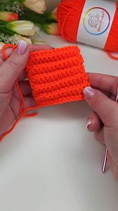 🤩🧶back loop crochet stitch #crochet #howto #crocheting #diy #crochetlove #croche #desing | Crochet&Knitting by marifu6a