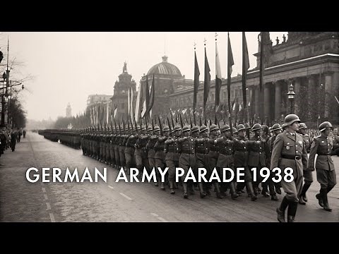 German Army Parade (1938) | Historische British Pathé Aufnahmen