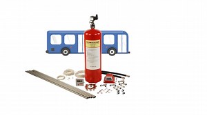 [Hot Item] Vehicle Fire Suppression Systems Vehicle System Vehicle Fire Protection R107 Bus and Coach Fire Suppression System
