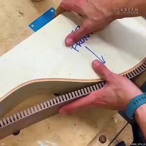 51K views · 331 reactions | Wood Bending for a Robust Floating Desk | KeithJohnson_CustomWoodworking | Facebook