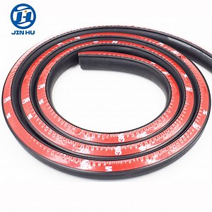[Hot Item] Rubber Weather Stripping Door Seal Strip, Self-Adhesive Backing D-Shape Door Weather Stripping for Door Frame Insulation, Easy Cut to Size