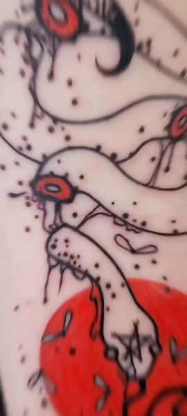 So this is my tattoo page now! Y'all ready to blow up in 2022? 👀👌#darkart #darkartist #darktattoo #tattoo #tattoos #tattooartist #fyp #fyptattoo #fyptattooart #emo #emoart #emoartist