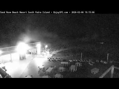 South Padre Island LIVE - North Beach Webcam at Sand Rose Beach Resort South Padre Island