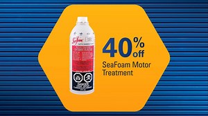 Using one or two bottles of SeaFoam Motor Treatment to clean your engine is the closest thing to giving your car a full spa treatment. This product cleans injectors and valves thoroughly, gets rid of harmful deposits and residue and, this month, it also gets rid of 40% of the retail price. ➡️napacanada.com/en/deals/hot-deals | NAPA Canada