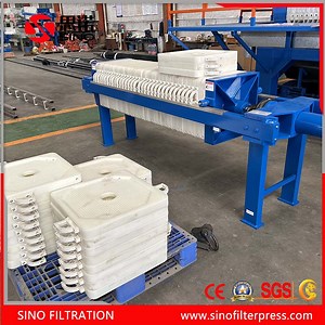 [Hot Item] PLC Siemens Fully Automatic PP Chamber Filter Press with Cloth Washing