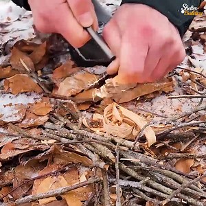 Winter Survival Shelter Built From SCRATCH in Freezing Forest! | Mountain Cabins