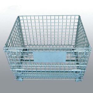 [Hot Item] Warehouse Metal Folding Wire Mesh Container/Cage