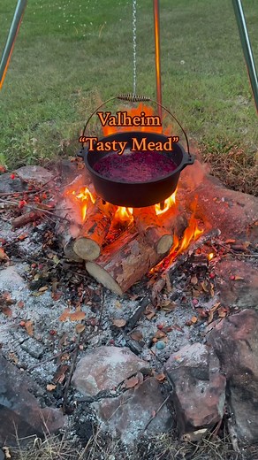 510K views · 10K reactions | Valheim Tasty Mead. Recipe, process and tasting notes coming soon. #mead #meadmaking #Valheim #winemaking #fermentation #viking #steamgames | Mead Weaver | Facebook