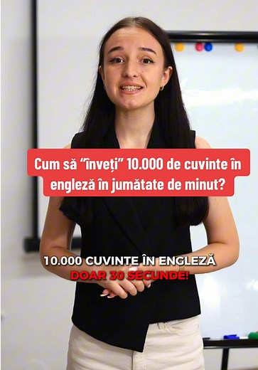 Cum să înveți 10.000 de cuvinte în engleză rapid