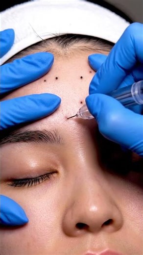 Professional forehead acne removal that works #dermatology #satisfying