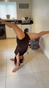 When Mum & Dad try the 'Leg Up' challenge 🤣🦵 #legup #challenge #handstand | LadBaby