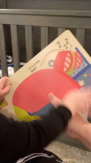 Mommy speech with Hudson (21m). This is what the bedtime routine looks like if your moms an SLP 🥰. Hi, I’m Jenna Kirk, MA CCC-SLP and I’m a speech language pathologist! Welcome to my corner of IG! I love these type of books with moveable pieces because they give repeated opportunities for modeling. You could choose the same target page after page or model different things throughout! Things I was intentionally doing: pairing opposites, using a sing songy voice to gain attention, modeling one wo