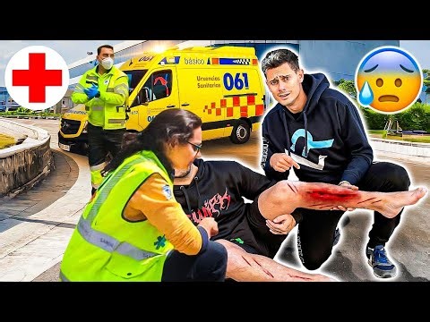 VIENE LA AMBULANCIA por HACER PARKOUR…🤕