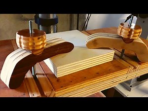 Self-Made Wooden Clamps For T-Track // DIY T-Track Wooden Hold Down Clamps
