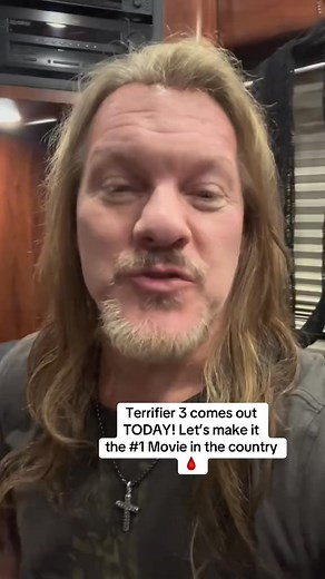 So proud to be a part of the Terrifier franchise! Whose going ti see it this weekend🩸 #terrifier #terrifiermovie #terrifier3 | Chris Jericho