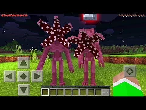 Minecraft PE : DEMOGORGON CREATURES MOD in Minecraft Pocket Edition