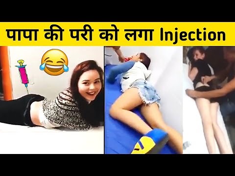 Funny People During Injection | Funny moments while injection