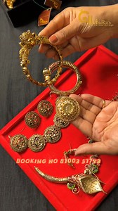 8.7K views · 48 reactions | ✨ Exquisite antique gold-plated jewellery collection at the most reasonable rate!!! Book your favourite now  81003 51743 #avhoron #আvhoron #goldplatedjewellery #jewellery #jwellerycollection #necklace #jewelrygoals #antiquegold #antiquegoldjewellery #antigoldplated #antiquejewelry | Avhoron | Facebook