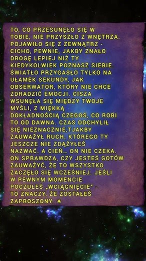 ZAKAZANE PRZESŁANIE LXXXVIII - To nie przyszło z wnętrza