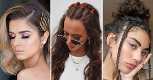 10 ideja za jednostavne frizure s maramom ili malim  špangicama