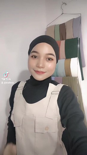 Tutorial hijab pashmina shimmer #pashminatutorial #tutorhijab #tutorialpashmina #hijab | Knwshop Cikampak