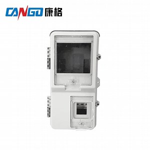 [Hot Item] Durable Transparent Outdoor Single-Phase Electric Meter Box for Homes