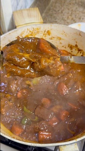 Authentic Pork Caldereta/Kalderetang Baboy 🤤❤️ #lutongbahayrecipe #cooking #filipinofood