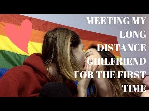 MEETING MY LONG DISTANCE GIRLFRIEND FOR THE FIRST TIME | LGBTQ+