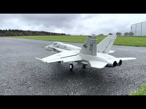Freewing F/A-18 C with BigBoy RC turbine conversion Xicoy45