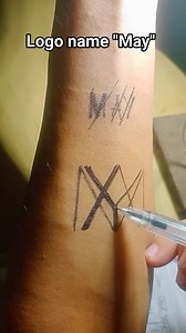 6K views · 25 reactions | How to connect the letters to form unique modern logo name tattoo design #name #tattoodesigns #logodesigner #merrychristmas #logo | Marjune Lacaza Cagampang | Facebook