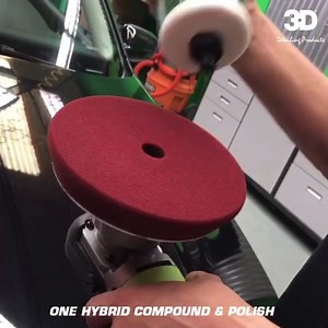 3D ONE HYBRID 3D One es un compuesto de corte híbrido que tiene abrasivos de alumina nano cerámicos que corrigen fácilmente los swirls de la pintura utilizando un DA o un pulidor giratorio de alta velocidad. 🛒🛍Link de compra: https://3dproductos.com.ar/producto/3d-one-hybrid/ #3d #detailing #products #one #3d #one #pulidor | 3D Detailing Products LATAM
