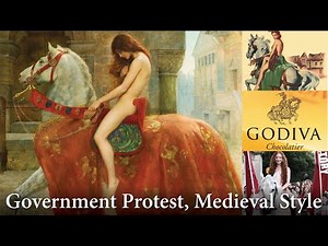 Lady Godiva, Medieval Nude Equestrian