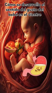 146K views · 2.5K reactions | Cómo se desarrolla el sentido del gusto del bebé en el vientre | Madres y Embarazo Feliz | Facebook