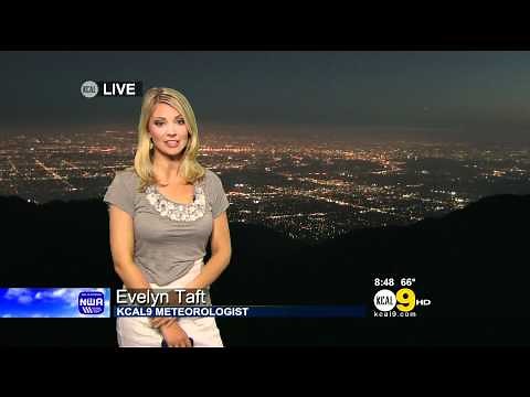 Evelyn Taft 2011/07/13 8PM KCAL9 HD; Grey top, white skirt