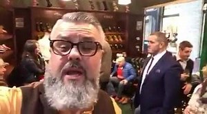 Aaron Jarvis, Tyler Morgan, Josh Turnbull, Paul Assey James & James King from the Welsh squad popped in the store to say 'Hi' to our customers & to share a cheeky pre match beer.... You gotta love these guys for the support they give us & what a win... Close mind! | The Brogue Trader