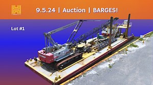We have BARGES up for Auction! September 5th, 11am Prebidding Open Now! Auction Dates : Thursday, September 5, 2024 | 11am Location : Various Locations - See Individual Listings Preview : By Appointment Only | See Individual Listings Questions? Call 800-850-2252 or 225-686-2252 | Henderson Auctions | Facebook
