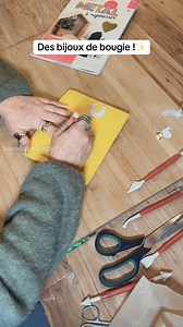 Candle jewelry! An incredible DIY to create unique candles! Jewelry made with sheets of paper to grow back, there are plenty of colors! A strange trend to offer or to offer for a hyper decorative interior! @Graine Créative #diy #creative #homedecor #decoration #interiordesign | Salvadigio Designer