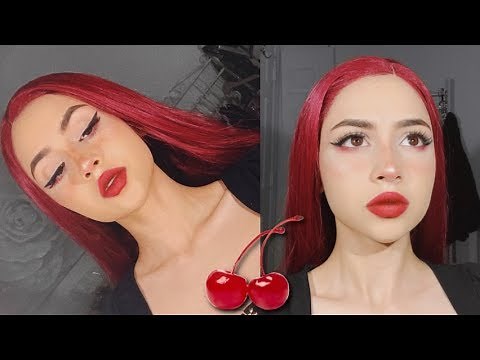 Cherry E-Girl Makeup Tutorial 🍒
