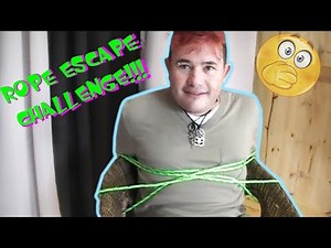 ROPE ESCAPE CHALLENGE!!!