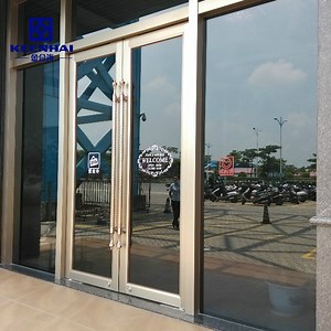 [Hot Item] Exterior Metal Stainless Steel Swing Security Glass Entry Door Frame