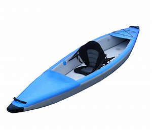 [Hot Item] Single Kayak Drop Stitch Fabric Fishing Inflatable Boat for Sport River