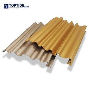 [Hot Item] Outdoor 3D Design Corrugated Aluminum Cladding Panel Waterproof Metal Wall Covering Panels