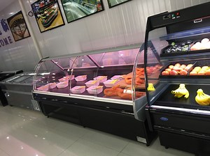 [Hot Item] Supermarket Deli Showcase, Cooked Food Display Cabinet, Deli Service Counter