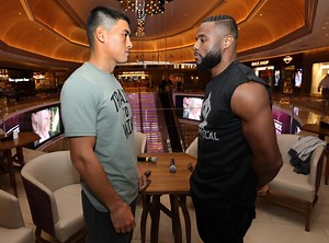Photos: Dmitry Bivol, Jean Pascal - Face To Face in Atlantic City