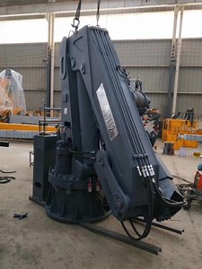 [Hot Item] Marine Ship Crane Install in Ship Used for Lifting Silt, Crumbs, Slag, Wheat etc. Cargos